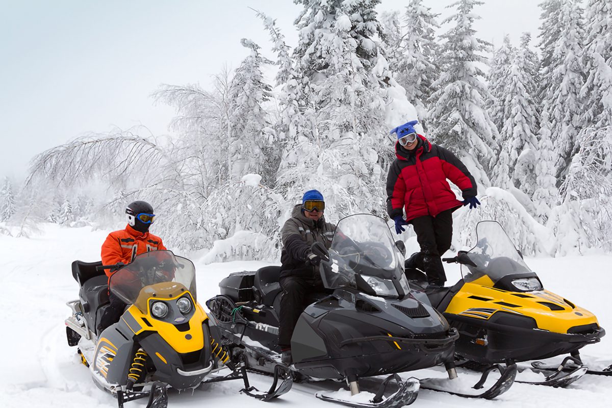 Snowmobiling Boundary Country